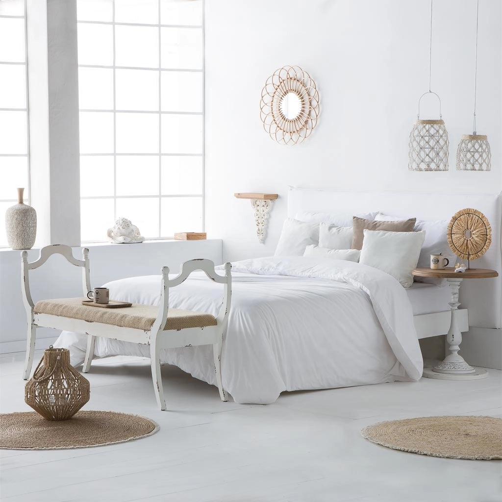 Figura decorativa in fibra naturale marrone 31x02x36h