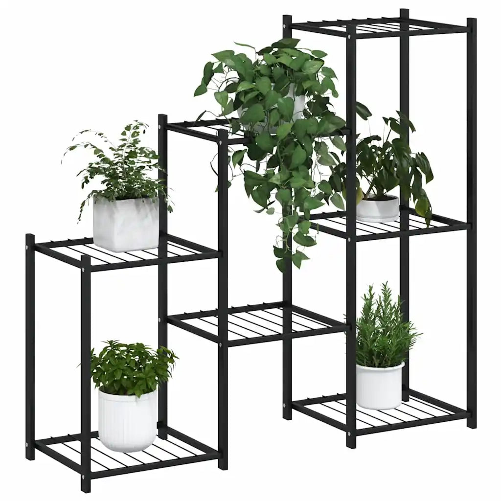 Portafiori 83x25x80 cm Nero in Ferro cod mxl 72426