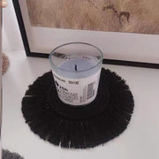 Pacco di 8 sottopiani per bevande, sottopiani a rete rotondi assorbenti con pennelli, sottopiani Macrame Boho Decor, matrice di protezione termica per casa, ufficio e bar, regalo di benvenuto per casa.
