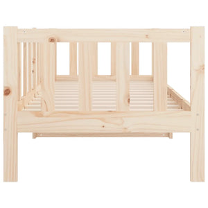 Dormeuse senza Materasso 80x200 cm in Legno Massello di Pino 814684