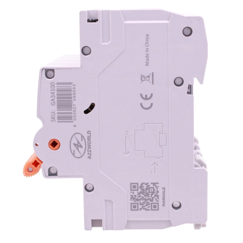 MCB Interruttore Magnetotermico Trifase 380V Curva C 4P 4M 10000A AC 400V IP20 GYM9H-125, Disponibili 80A 100A 125A (C100A)