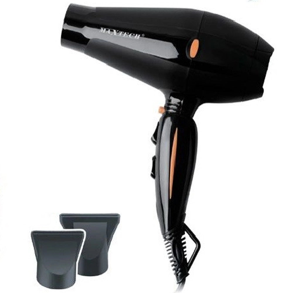 Trade Shop - Asciugacapelli Professionale Phon 2000w Fono 3 Temperature 2 Velocità Piega Asc-ca02 -