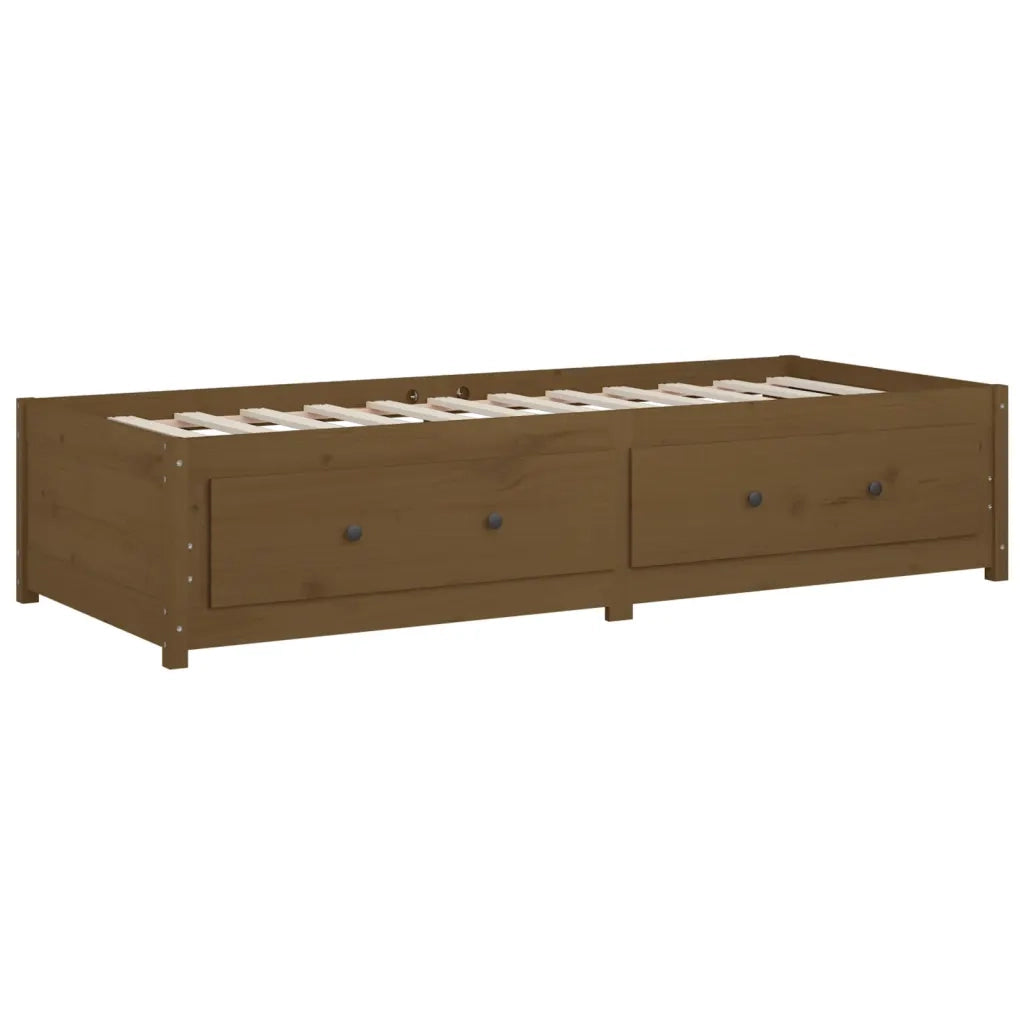 Divano Letto senza Materasso Ambra 90x200cm Legno di Pino 821592