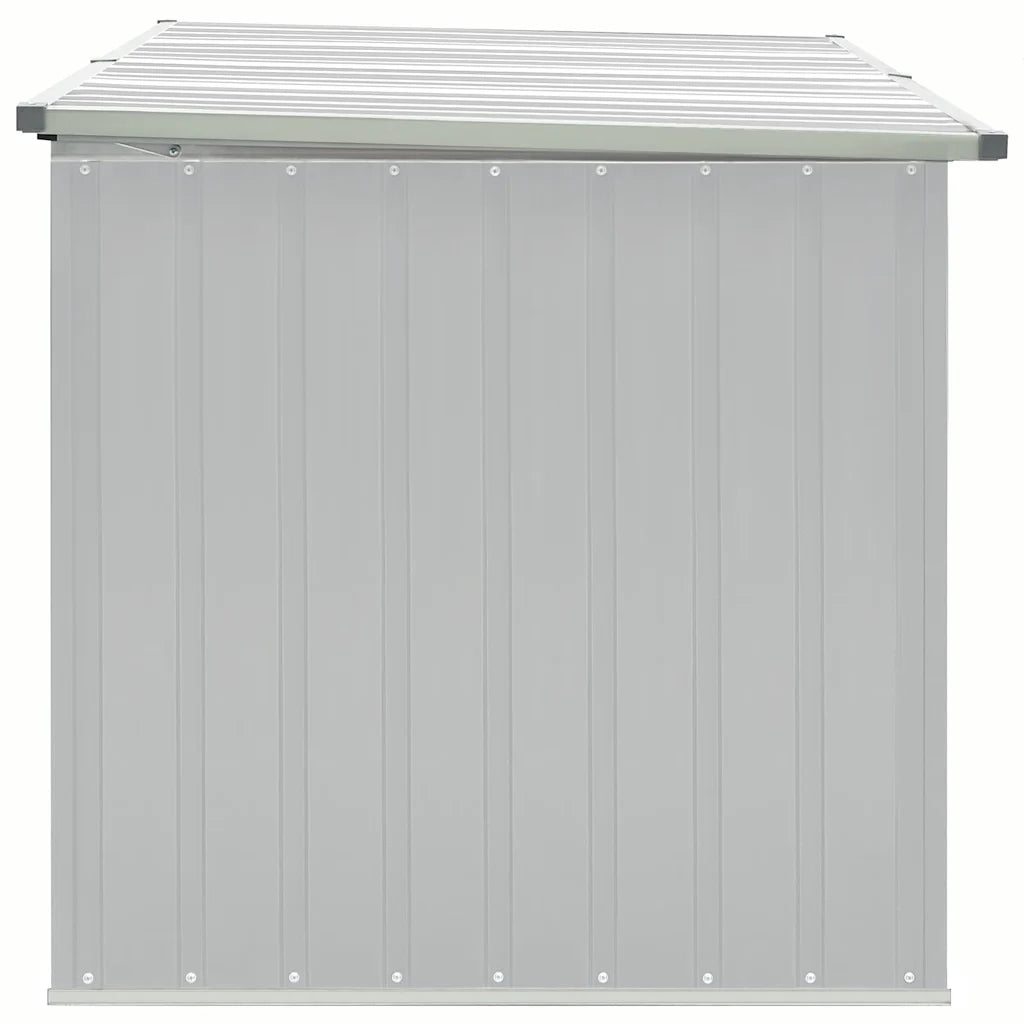 Baule da Giardino-Cassa da giardino Grigio 171x99x93 cm