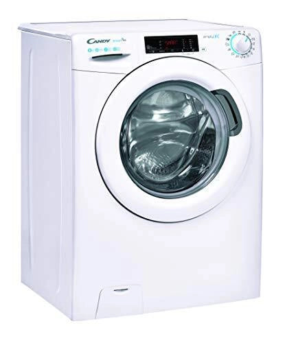 Candy CSO44 1285TE-2-S Smart Pro Lavatrice Slim Carica Frontale Classe energetica D Capacita' di carico 8 Kg Centrifuga 1200 giri Profondita' 47 cm Wi-Fi + Bluetooth