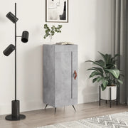 Credenza-Buffet-Armadio da cucina Grigio Cemento 34,5x34x90 cm in Legno Multistrato 360984