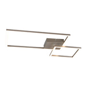 PLAFONIERA LED PADELLA CON SNODO 25W 4000K ACCIAIO- 1,0 pz