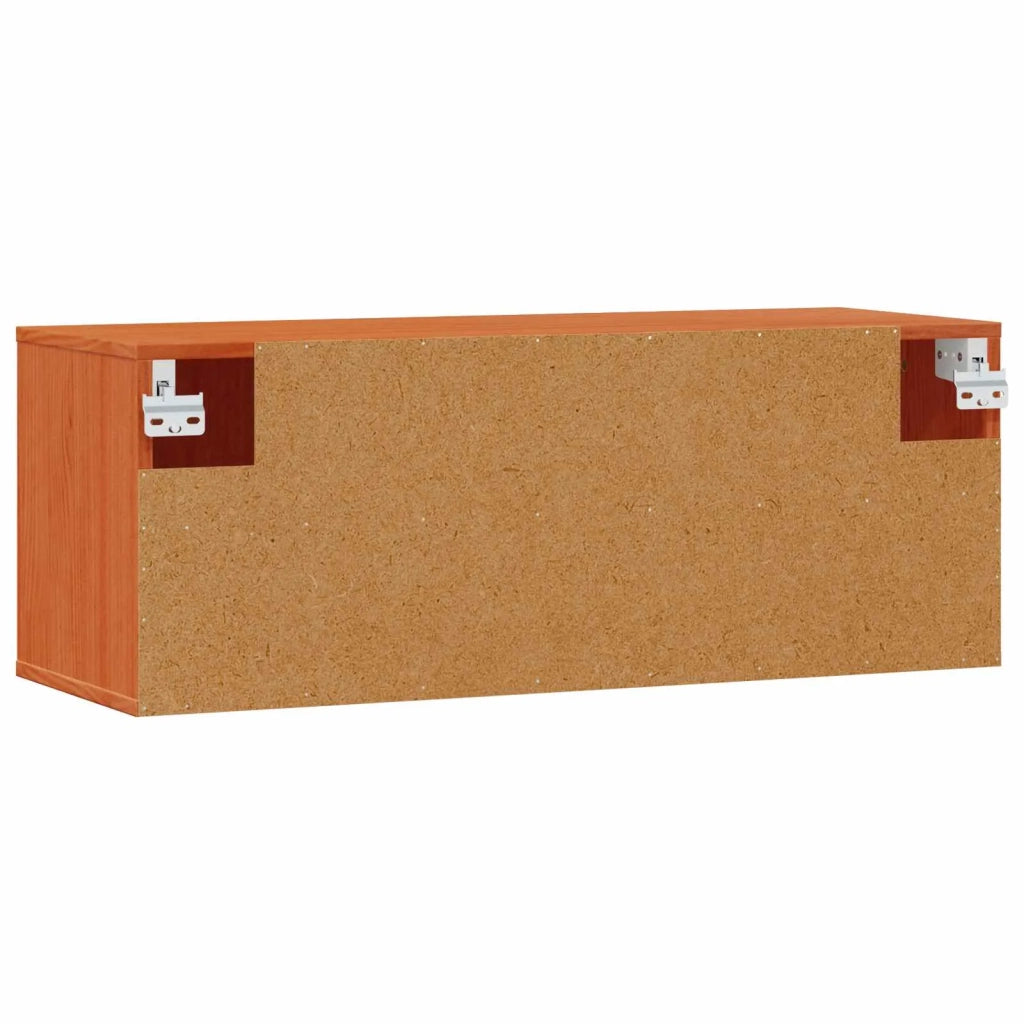 Armadietto a muro 2 pcs Marrone cerato 80 x 30 x 30 cm 869949
