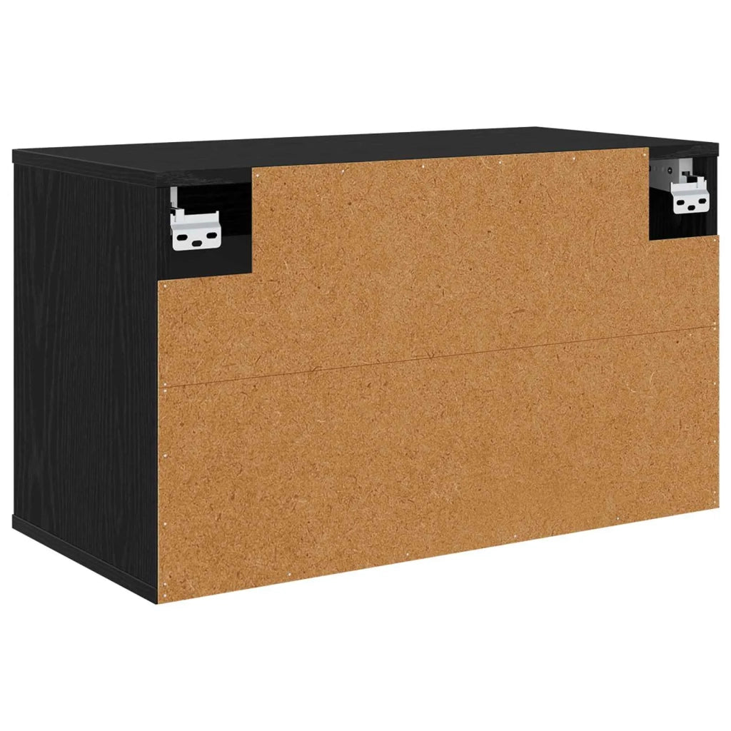 Mobile TV da Parete GOTHA 69 x 33 x 40 cm Rovere Nero 8007148