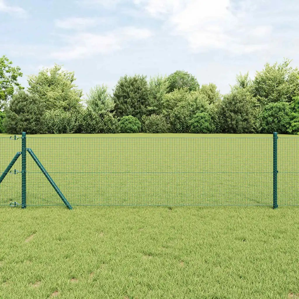 Palo della recinzione Verde 100 x 0,5 m (rete 19 x 19 mm)