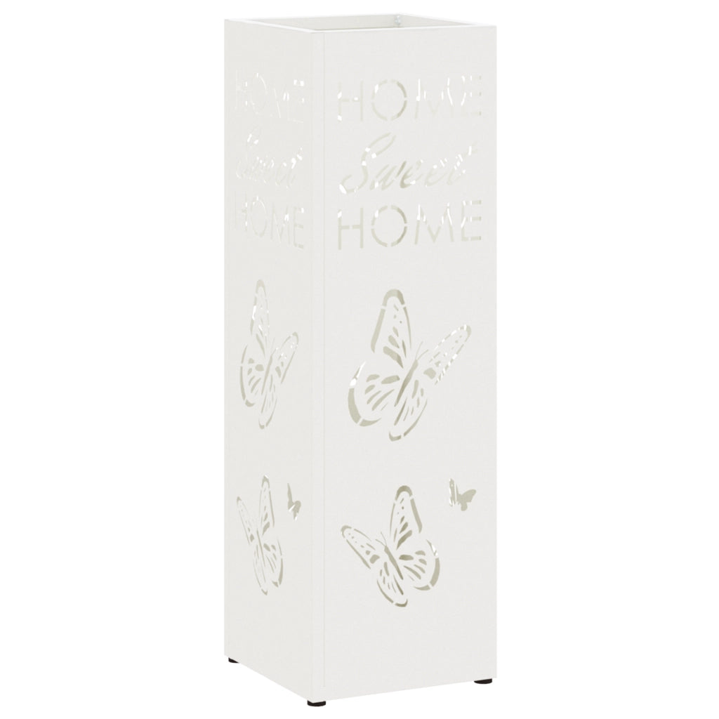 Portaombrelli Bianco Metallo Standard Resistente Portaombrelli