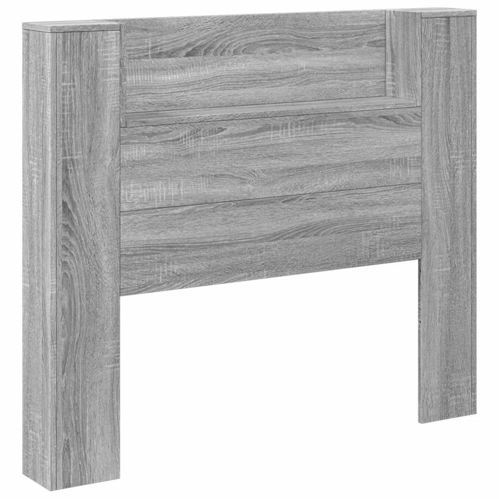 Testiera Letto Sonoma grigio Legno ingegnerizzato