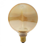 Lampadina LED decorativa Zero G130 ambra E27 4W 200lm 1800K