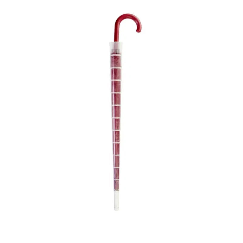 Ombrello automatico salvagoccia in nylon tinta unita con bicchiere raccogligoccia colori assortiti