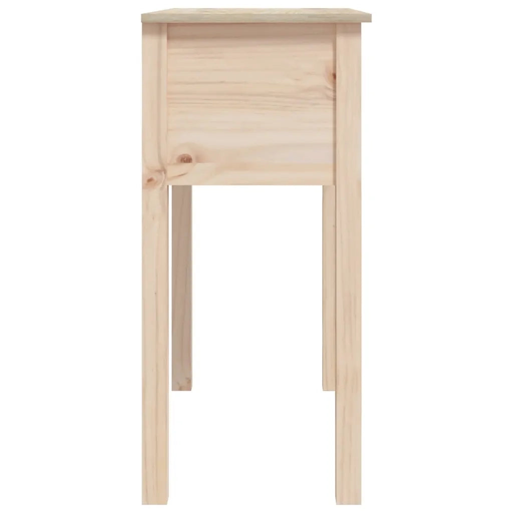 Tavolo Consolle | Tavolo d'Ingresso 70x35x75 cm in Legno Massello di Pino
