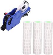 Etichette 15.000 pezzi - Etichette prezzi - Carta etichettatrice 21x12 mm - Adatto per MX5500 - Drukkata chiara - Inchiostro veloce - Etichette prezzi