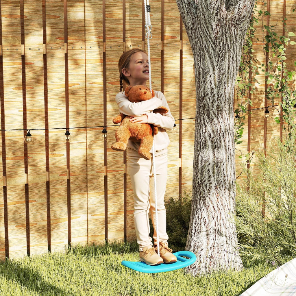 Altalena per bambini ¨C zephmum ¨C blu, max 70 kg, corda regolabile