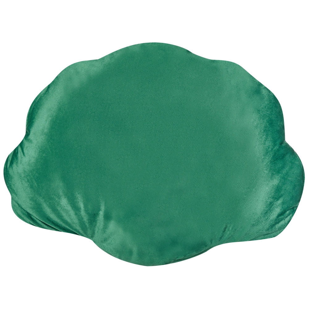 Set di 2 cuscini in velluto con motivo a tinta unita verde soggiorno camera da letto divano