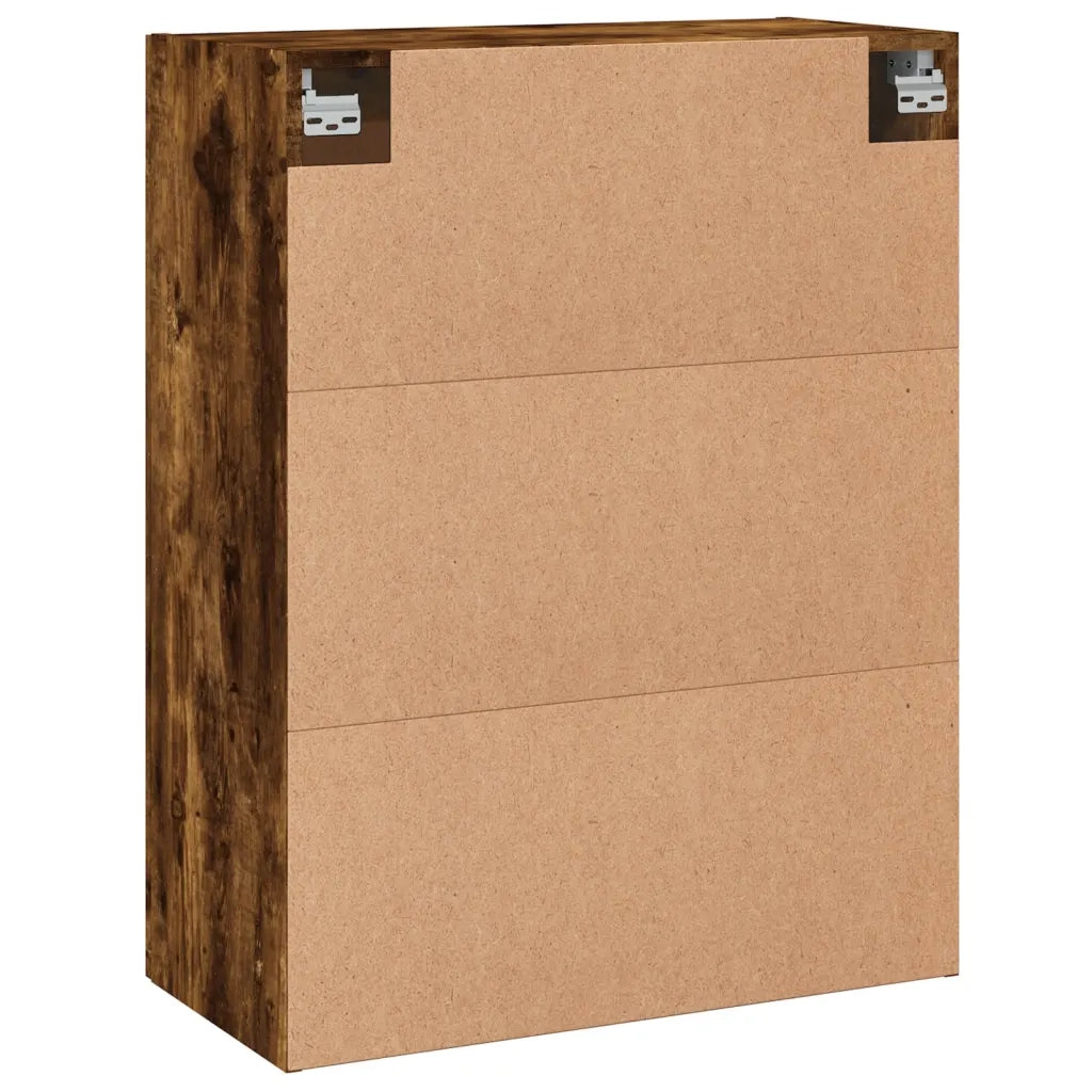 Armadietti a Parete 2 pz Rovere Fumo in Legno Multistrato CFW7412587