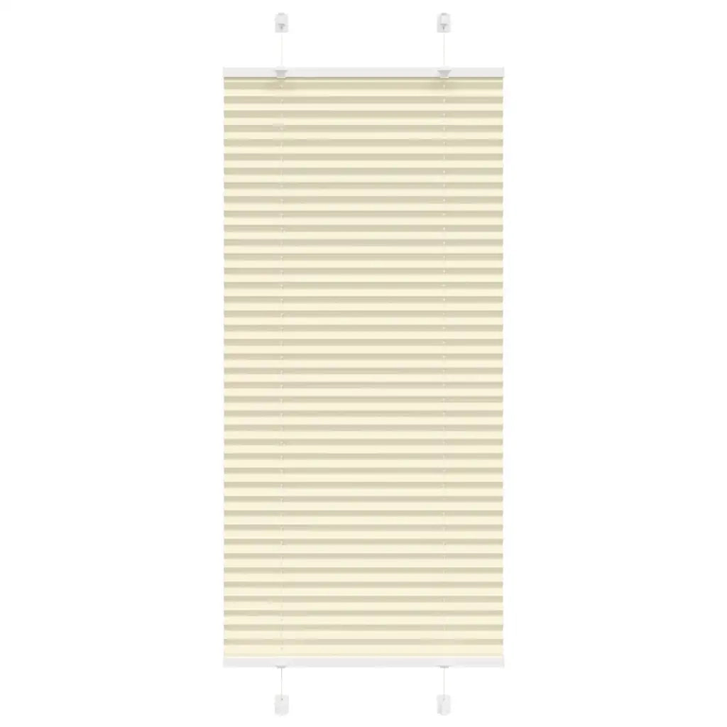Tenda Plissettata Crema 60x150 cm Larghezza Tessuto 59,4 cm