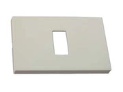 PLACCA 1 POSTO VENUS- - mm.115x80h. - (1861.1F.AVOR) - 20 pezzi MARLANVIL