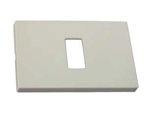 PLACCA 1 POSTO VENUS- - mm.115x80h. - (1861.1F.AVOR) - 20 pezzi MARLANVIL