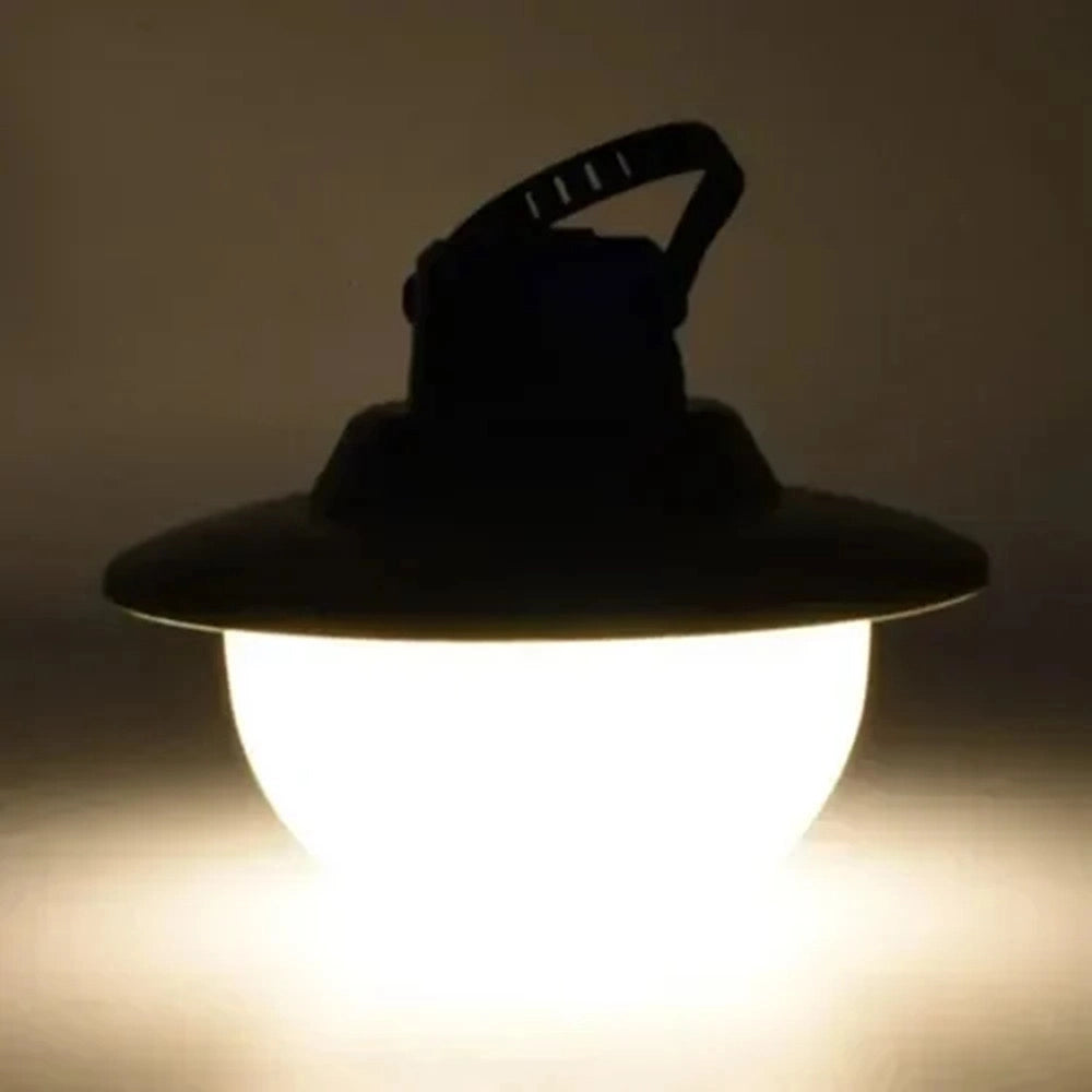 Trade Shop - Lampada Lanterna Torcia A Led Bianca Sospesa Ricaricabile Portatile Per Campeggio Q-d009 -
