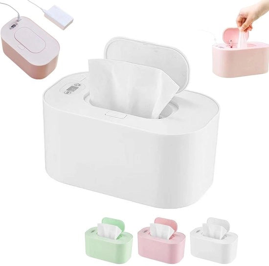 Asciugacapelli per bambini, asciugacapelli per bambini intelligente con regolazione di temperatura, ricaricabile in auto (bianco)