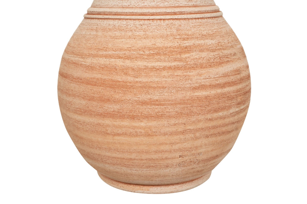 Biscottini Vaso in Terracotta 100% Made in Italy interamente Lavorata a Mano Conca tipo