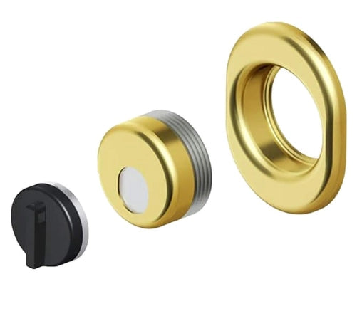 DEFENDER MAGNETICO 'MRM39' DISEC mm 25h - Col. Ottone lucido - DISEC