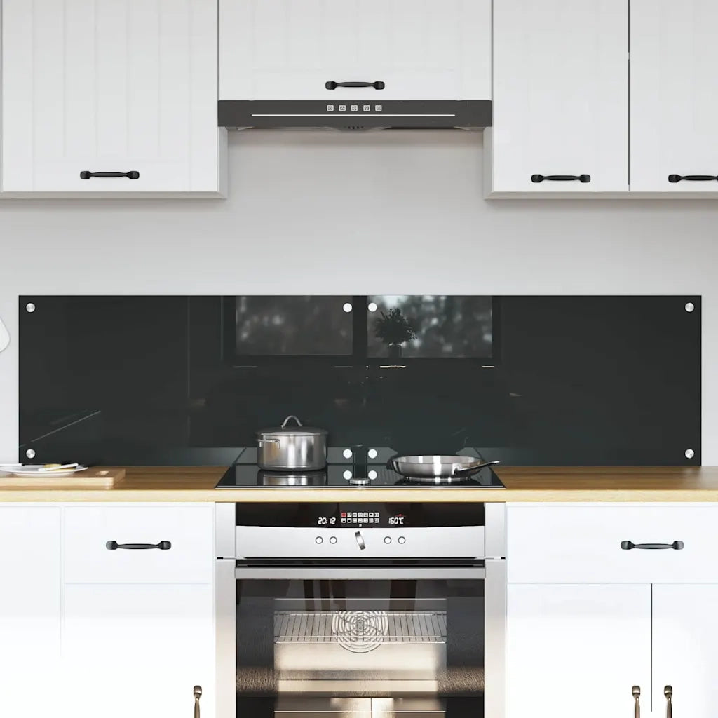 Schienale da cucina 2 pcs Grigio scuro 80 x 40 cm