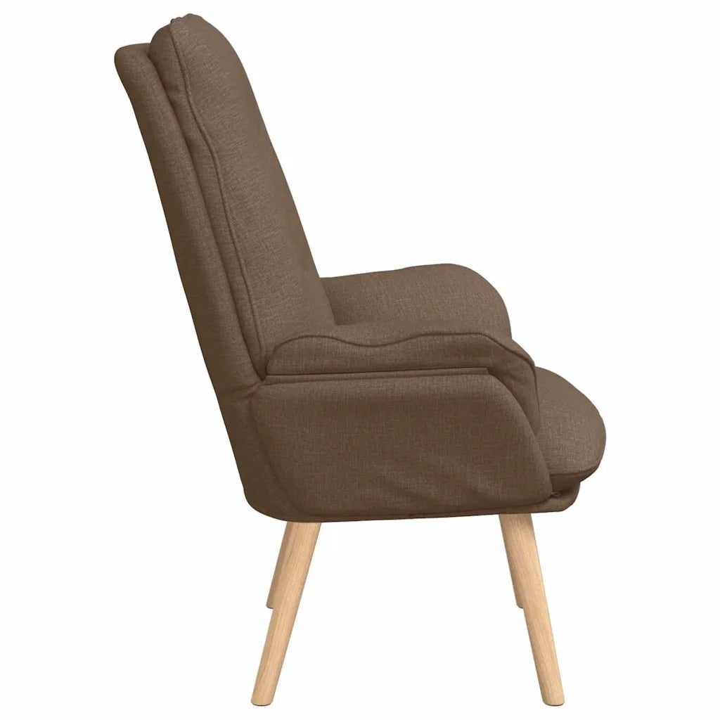 Poltrona-Divano Sedia-Poltroncina Marrone 69 x 74 x 93 cm Poliestere e compensato