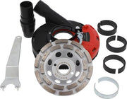 Sfoglia aspirante 125mm per sega a mano - disco abrasivo diamantato - set