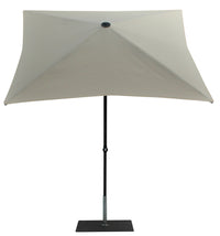 Ombrellone da Giardino 2x2 m Palo Ø38 mm in Alluminio Tessuto Poliestere Trend Bianco