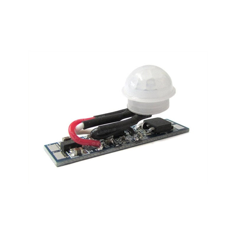 Sensore Di Movimento PIR 12V 24V 8A Per Profilo Alluminio Tempo Ritardo 40 Secondi