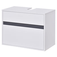 Mobile Sottolavello da Bagno 67x36x52 cm in Legno  Bianco