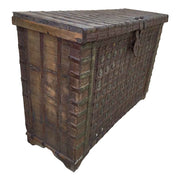 Baule in legno fatta a mano 136x46x96h cm