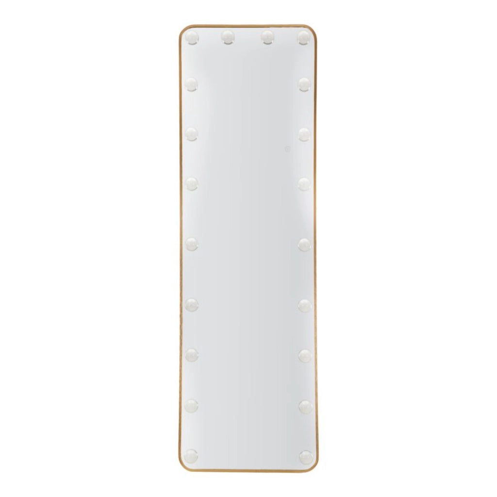 Specchio da Terra VKH1054, Oro, Vetro, 50x5x160 cm