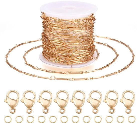 Fili di rame - Gabbie in oro - Decorazioni DIY - Rollo da 5 metri