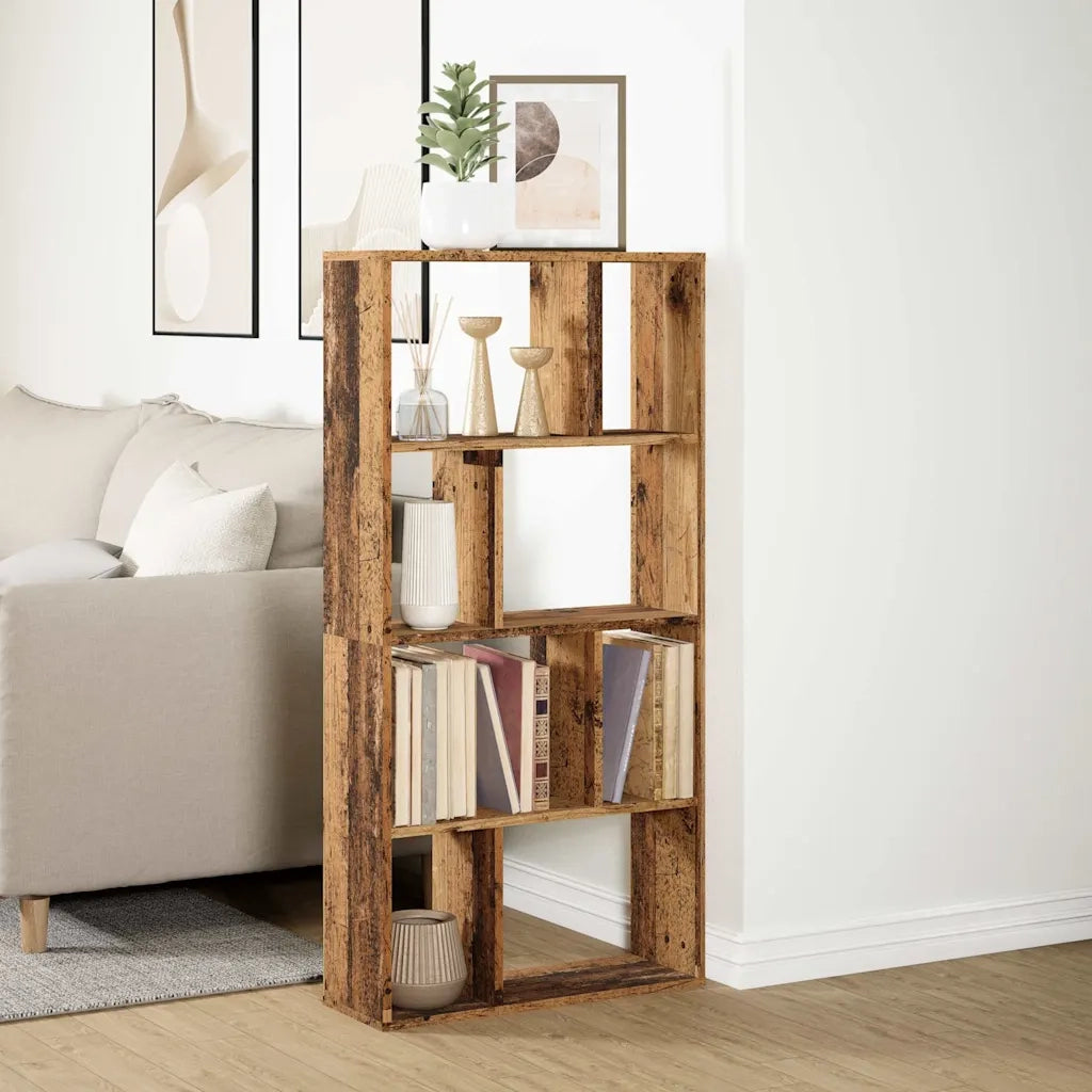 Libreria Legno Antico 60x20x120,5 cm in Truciolato 858154