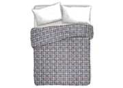 Trapunta Piumone Invernale Linea Pensieri Delicati Disegno Tartan Scozzese - Singolo - Grigio