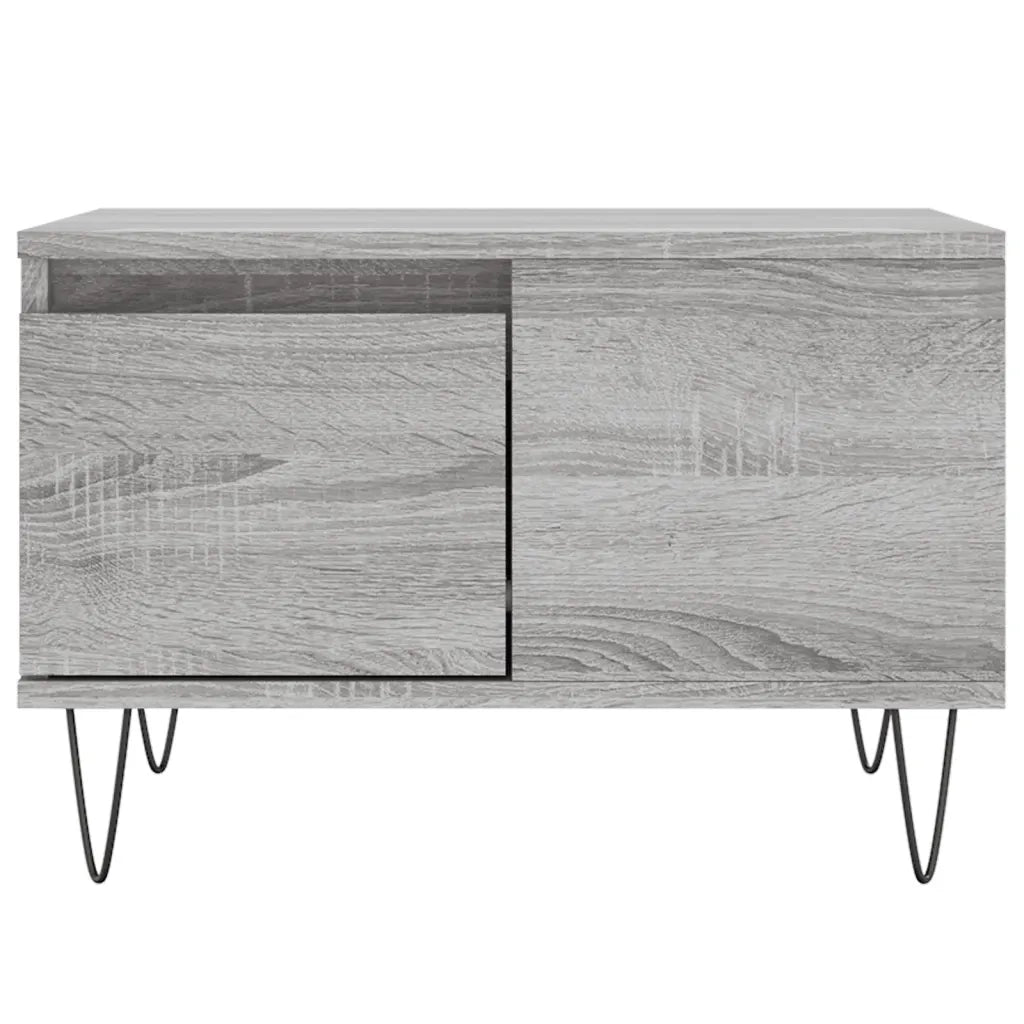 Tavolino salotto | Tavolino da caff¨¨ | Tavolino da Soggiorno Grigio Sonoma 55x55x36,5 cm Legno Multistrato