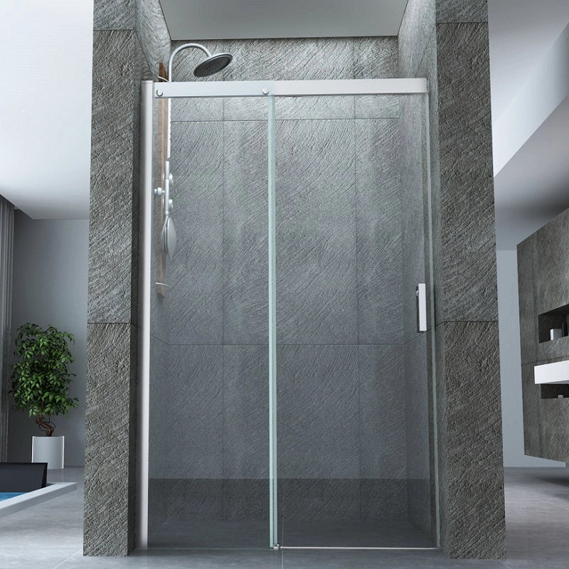 Porta doccia scorrevole soft close cristallo 8mm Trasparente Venezia 90 cm