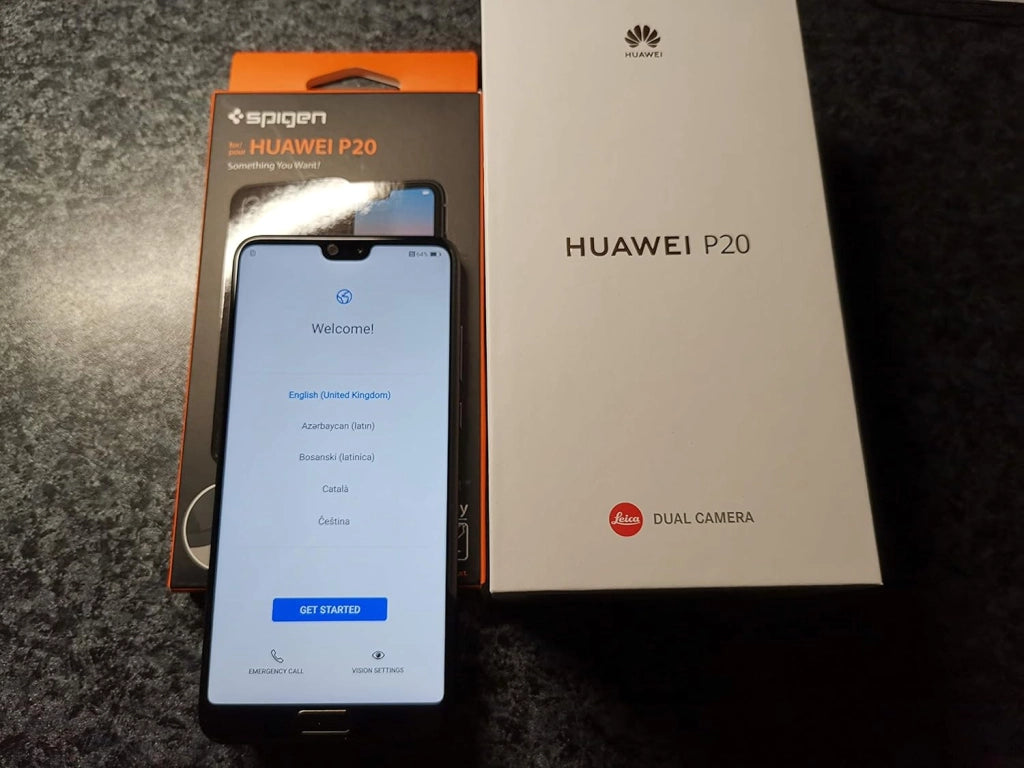 Huawei P20 - Smartphone 14.7 cm (5.8"), (Doppia SIM 4G, 128GB, 20 MP, Android, 8.1 Oreo + EMUI 8.1), Nero (Black)