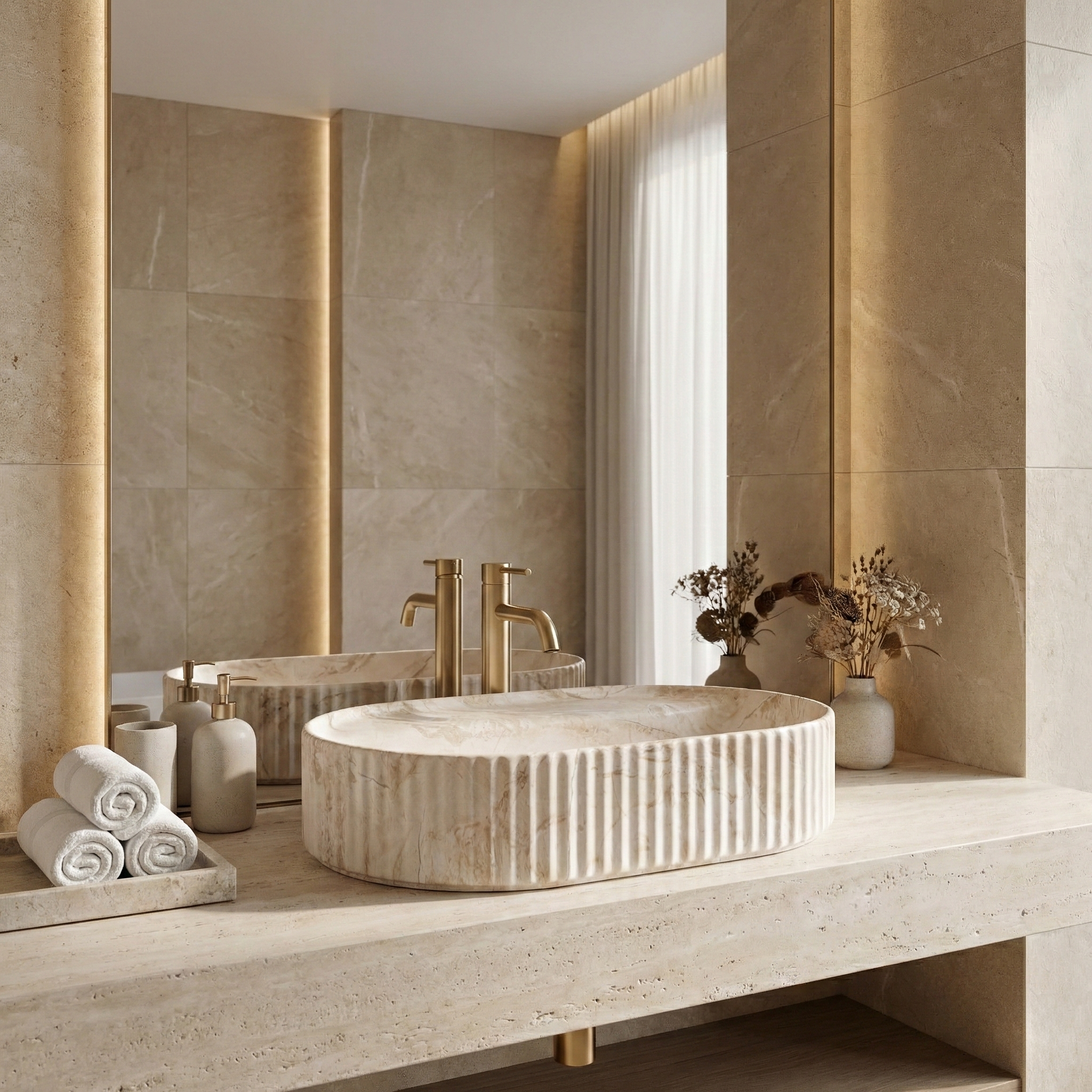 Lavabo Da Appoggio Rea Marcela 60 Saturn