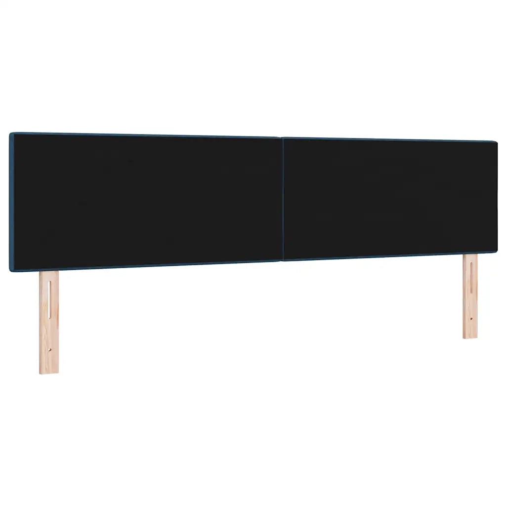 Testiera LED con strisce LED con testiera Blu 180 cm Tessuto 3338154