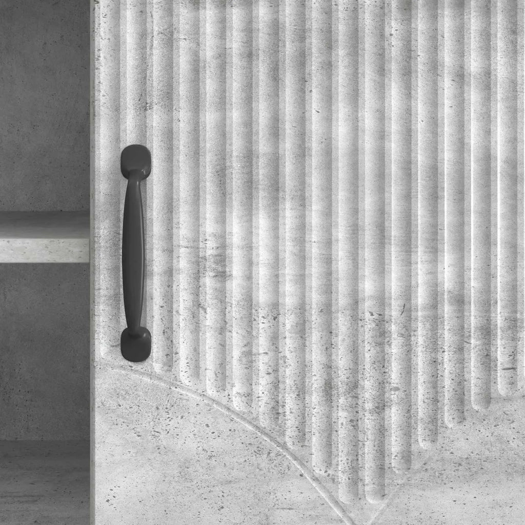 Mobile TV | Armadietto TV | Mobile Porta TV Grigio Cemento 102 x 34,5 x 47 cm