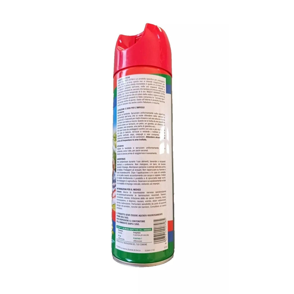Trade Shop - Set 12pz Insetticida Anti Zanzare Spray Barriera Protettiva Esterno Spazi Aperti 007585z -