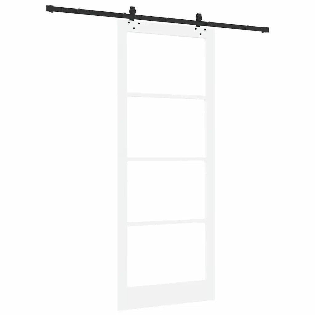 Porta Scorrevole Altro Bianco 93 x 232 cm Legno e metallo 3332320