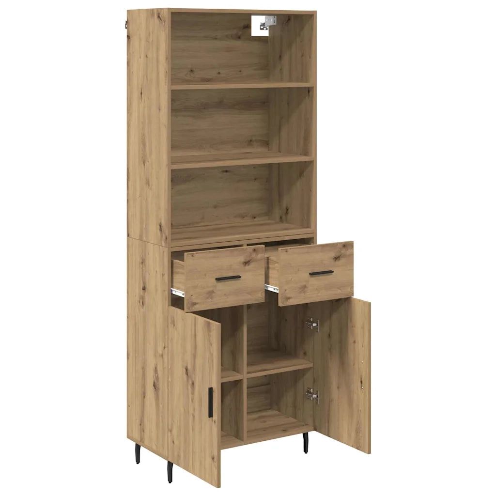 Credenza con cassetto Rovere artigianale 69,5 x 34 x 180 cm 3415893
